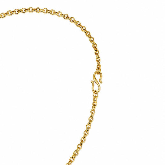 Elegant Gold Plated Daily Wear Chain for Men & Women | Lightweight Minimal Design | 6 Months Color Warranty