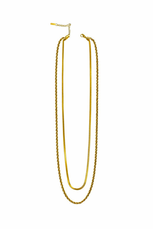 Minimal Gold Plated Chain Necklace for Women | Elegant Daily Wear Jewellery