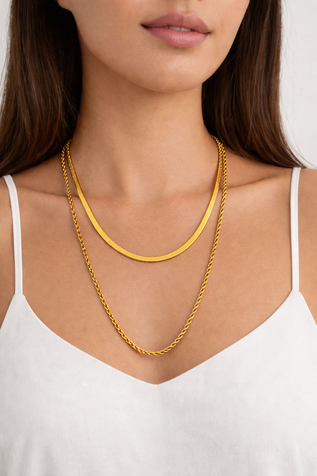 Minimal Gold Plated Chain Necklace for Women | Elegant Daily Wear Jewellery