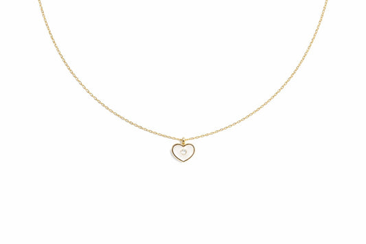 Minimal Heart Pendant Necklace for Women | Gold Plated Daily Wear Jewellery