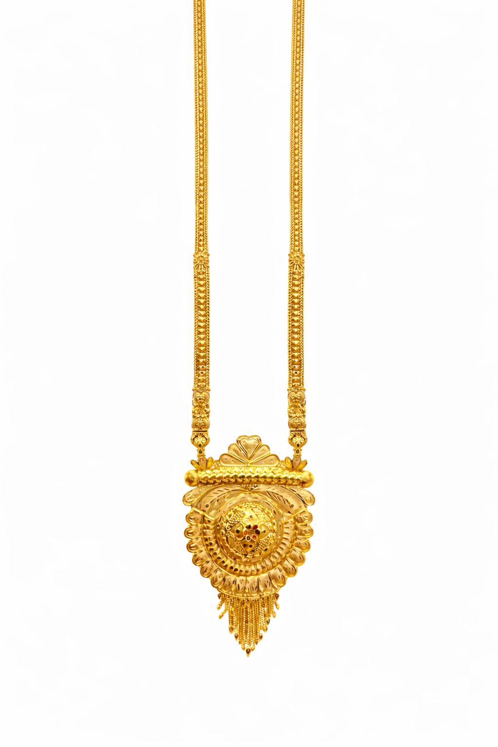 Royal 1 Gram Gold Plated Ranihaar Necklace Set